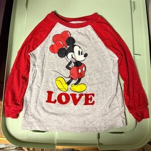 Mickey Love Long Sleeve Shirt